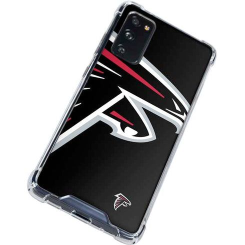 NFL Atlanta Falcons Large Logo Galaxy S20 FE Clear Case